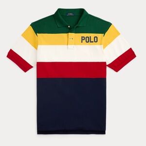 Logo Color-Blocked Polo Shirt